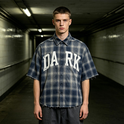 Custom Vintage Plaid Shirt 14