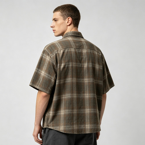Custom Vintage Plaid Shirt 17