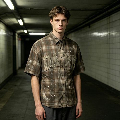 Custom Vintage Plaid Shirt 17