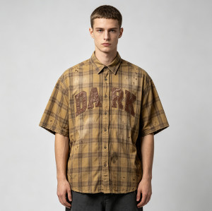 Custom Vintage Plaid Shirt 19