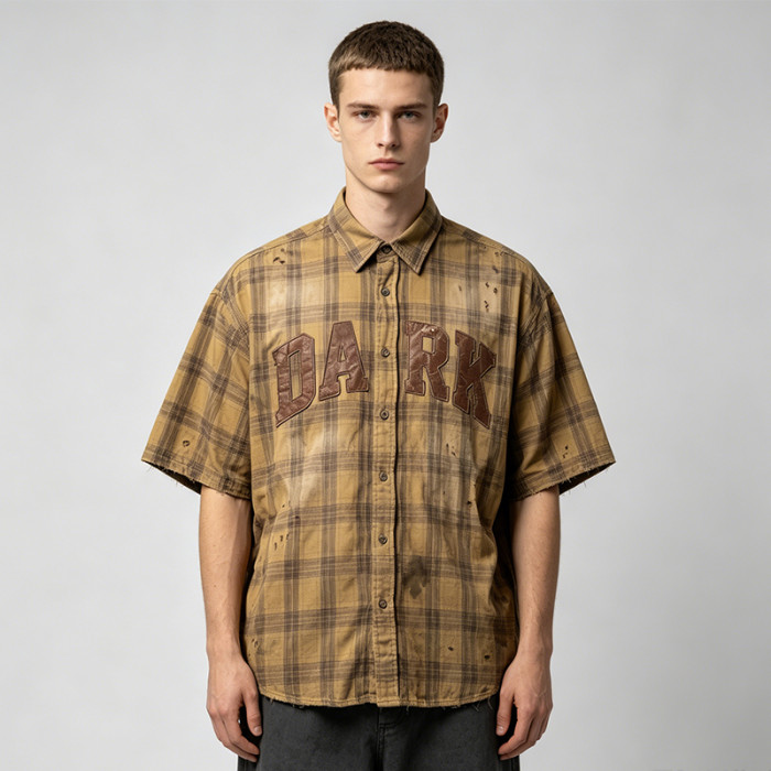 Custom Vintage Plaid Shirt 19
