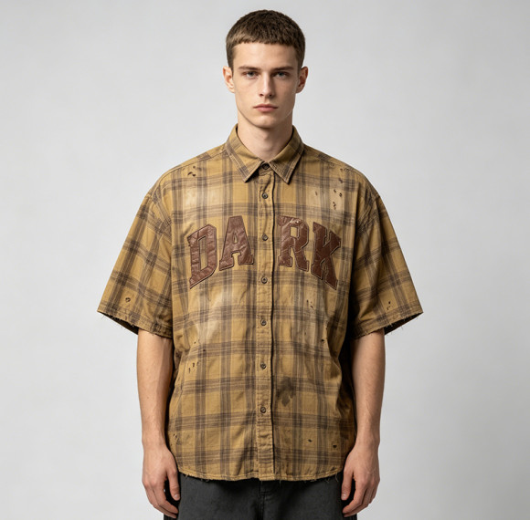 Custom Vintage Plaid Shirt 19