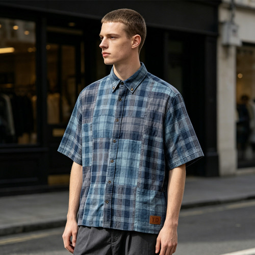 Custom Vintage Plaid Shirt 10