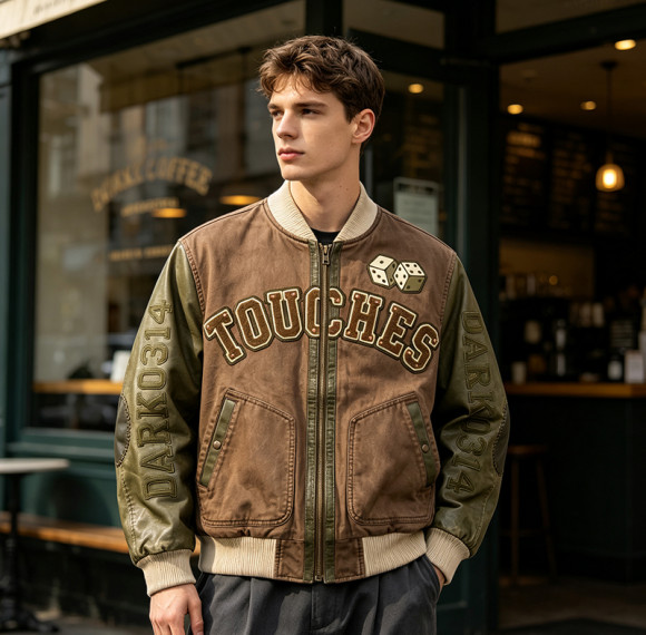 Custom Baseball Jacket 707-02
