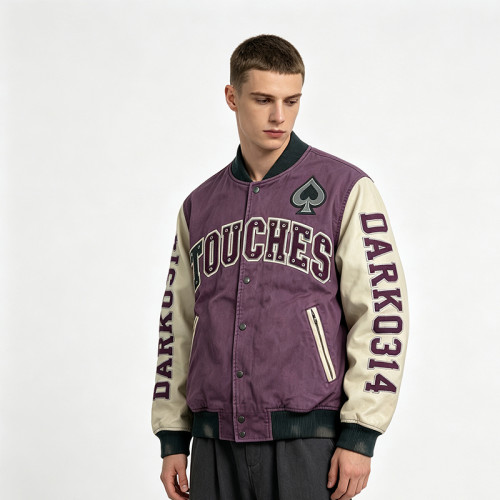 Custom Baseball Jacket 707-03