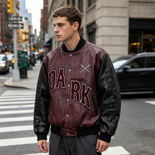 Custom Baseball Jacket 707-06