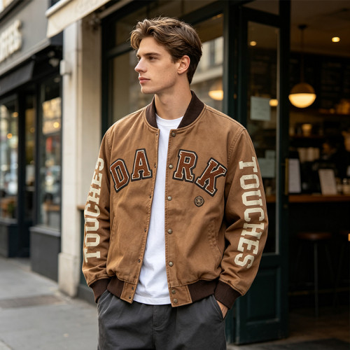 Custom Baseball Jacket 708-01