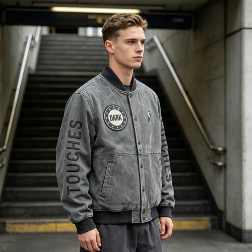 Custom Baseball Jacket 708-02