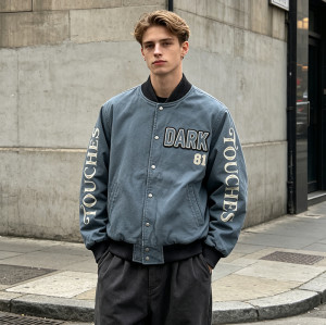 Custom Baseball Jacket 708-09