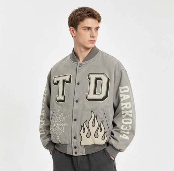 Custom Baseball Jacket 710-04