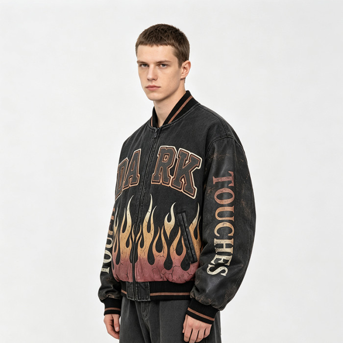 Custom Baseball Jacket 710-15