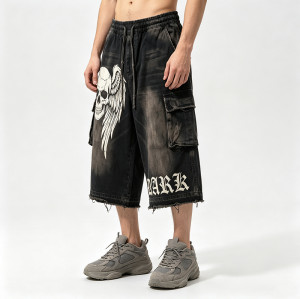 Custom Vintage Cargo Pants 714-02 — 95% Cotton 5% Polyester