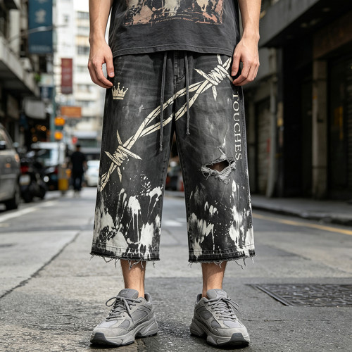 Custom Vintage Cargo Pants 714-03 — 95% Cotton 5% Polyester