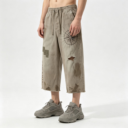 Custom Vintage Cargo Pants 714-04 — 95% Cotton 5% Polyester
