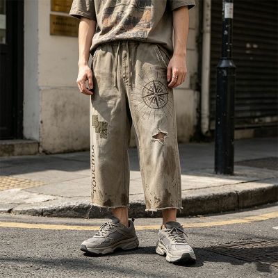 Custom Vintage Cargo Pants 714-04 — 95% Cotton 5% Polyester