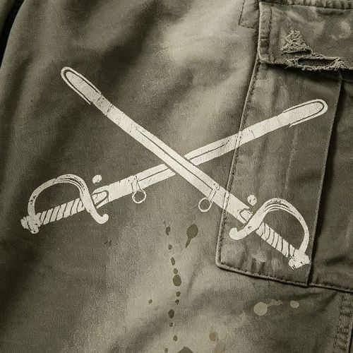 Custom Vintage Cargo Pants 714-05 — 95% Cotton 5% Polyester