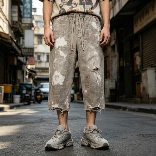 Custom Vintage Cargo Pants 714-06 — 95% Cotton 5% Polyester