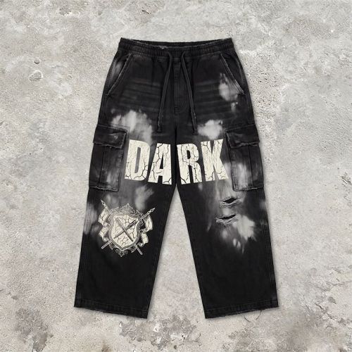 Custom Vintage Cargo Pants 714-10 — 95% Cotton 5% Polyester