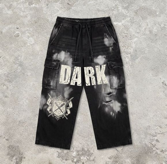 Custom Vintage Cargo Pants 714-10 — 95% Cotton 5% Polyester