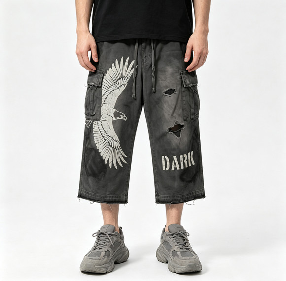 Custom Vintage Cargo Pants 714-16 — 90% Cotton 10% Polyester