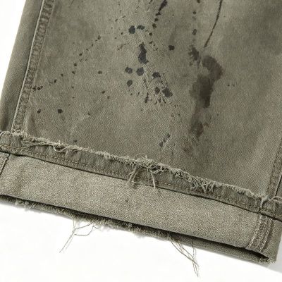 Custom Vintage Cargo Pants 714-17 — 90% Cotton 10% Polyester