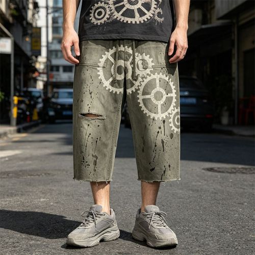 Custom Vintage Cargo Pants 714-17 — 90% Cotton 10% Polyester