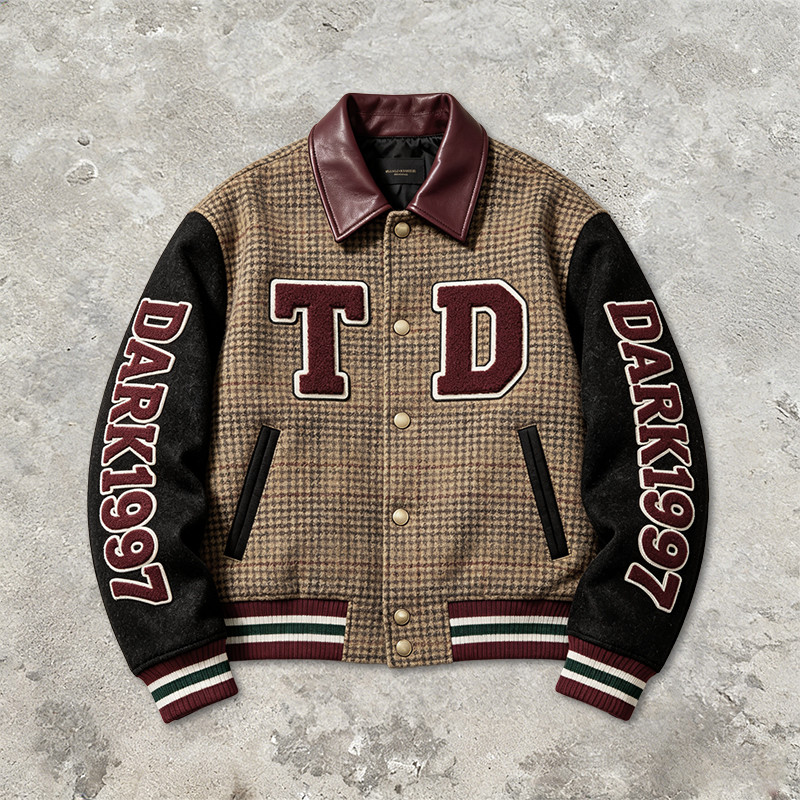 Patchwork Towel Embroidery Applique Jacket