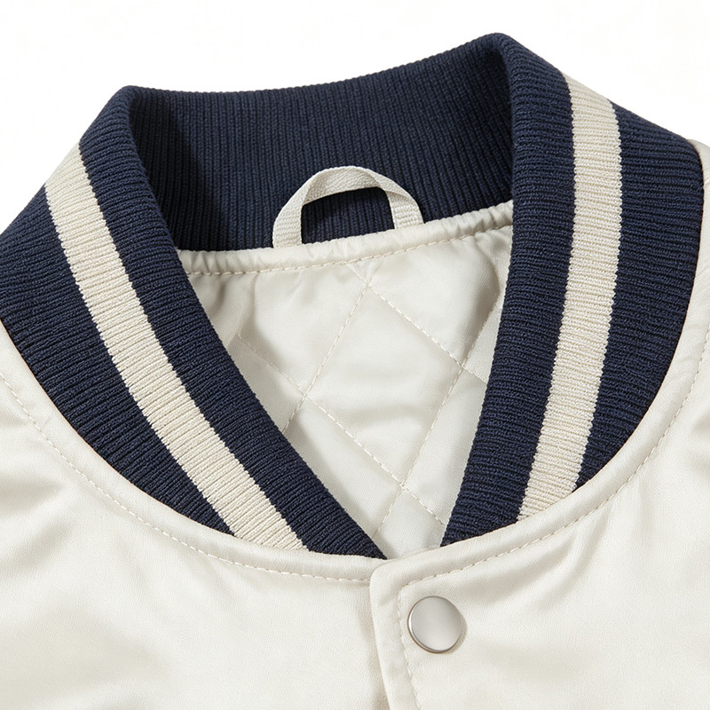 Screen Print Patchwork Towel Embroidery Applique Jacket