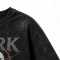 Custom 100% Cotton Vintage Streetwear T-Shirt — Washed with Splicing & Screen Print