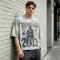 Custom 100% Cotton Vintage Streetwear T-Shirt — Washed with Digital Print