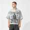 Custom 100% Cotton Vintage Streetwear T-Shirt — Washed with Digital Print