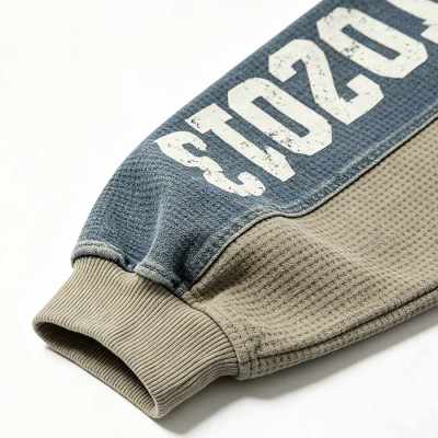Custom 80% Cotton Vintage Streetwear T-Shirt — Washed with Screen Print & Distressing