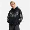 Custom 100% Cotton 420GSM Distressed Vintage Streetwear Hoodie — Screen Print & Ripped