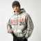 Custom 100% Cotton 450GSM Distressed Vintage Streetwear Hoodie — Direct Print, Spray Dye & Ripped