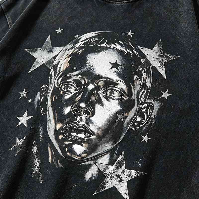 Vintage streetwear t-shirt detail 1