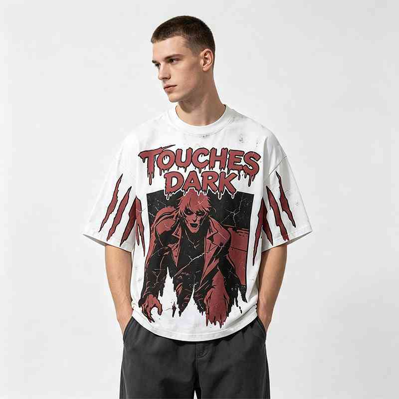 Vintage streetwear t-shirt detail 2
