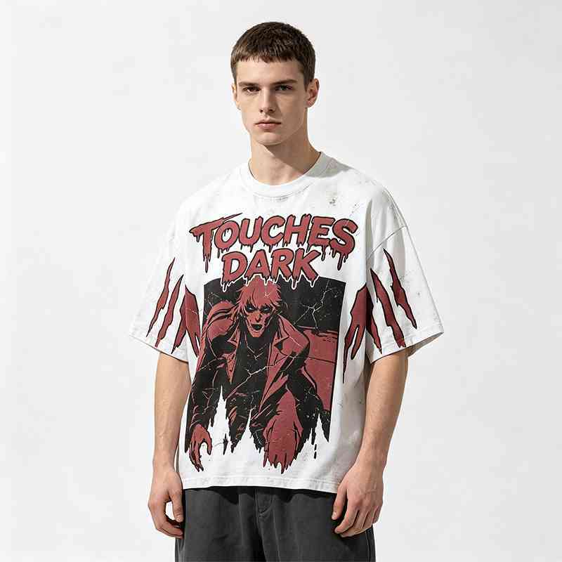 Vintage streetwear t-shirt detail 3