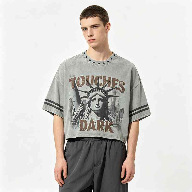 Vintage streetwear t-shirt detail 1