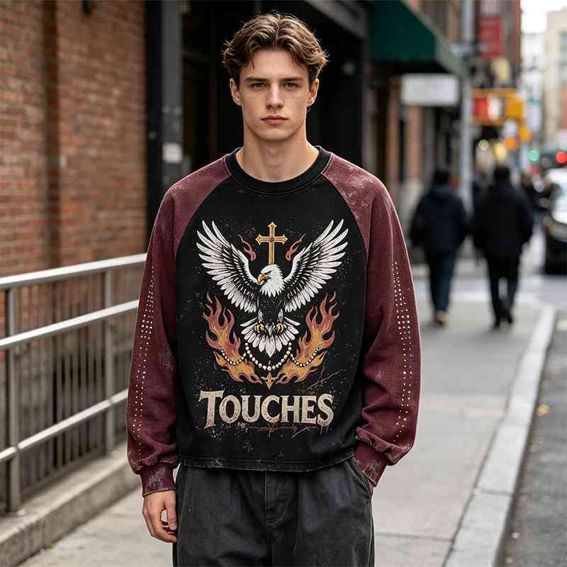 Vintage streetwear t-shirt detail 2