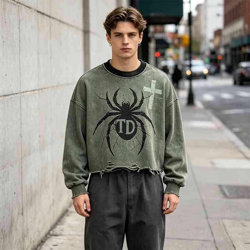 Vintage streetwear t-shirt detail 1