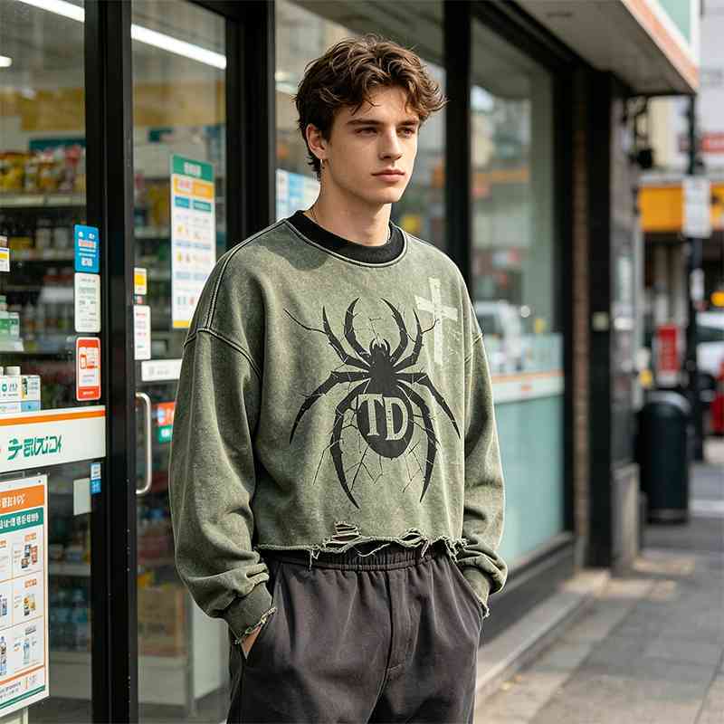 Vintage streetwear t-shirt detail 3
