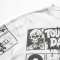 Custom 95% Cotton 5% Spandex Vintage Streetwear T-Shirt — Garment Washed with Screen Print