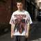 Custom 95% Cotton 5% Spandex Vintage Streetwear T-Shirt — Garment Washed with Screen Print