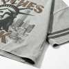 Custom 95% Cotton 5% Spandex Vintage Streetwear T-Shirt — Washed with Rivet & Screen Print