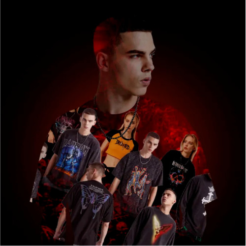 Benefits of Working with a Custom Dark Street Style T-Shirt Manufacturer
