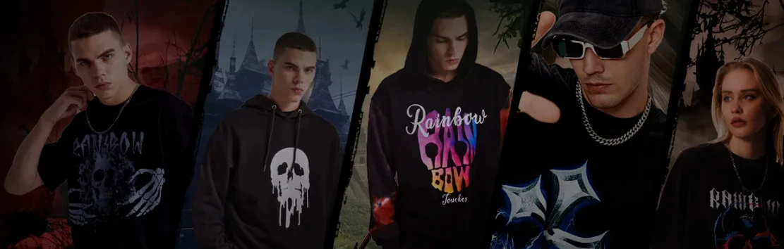 dunkle Streetstyle-T-Shirts
