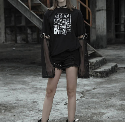 Embracing the Dark: Gothic T-Shirt Fashion for Women