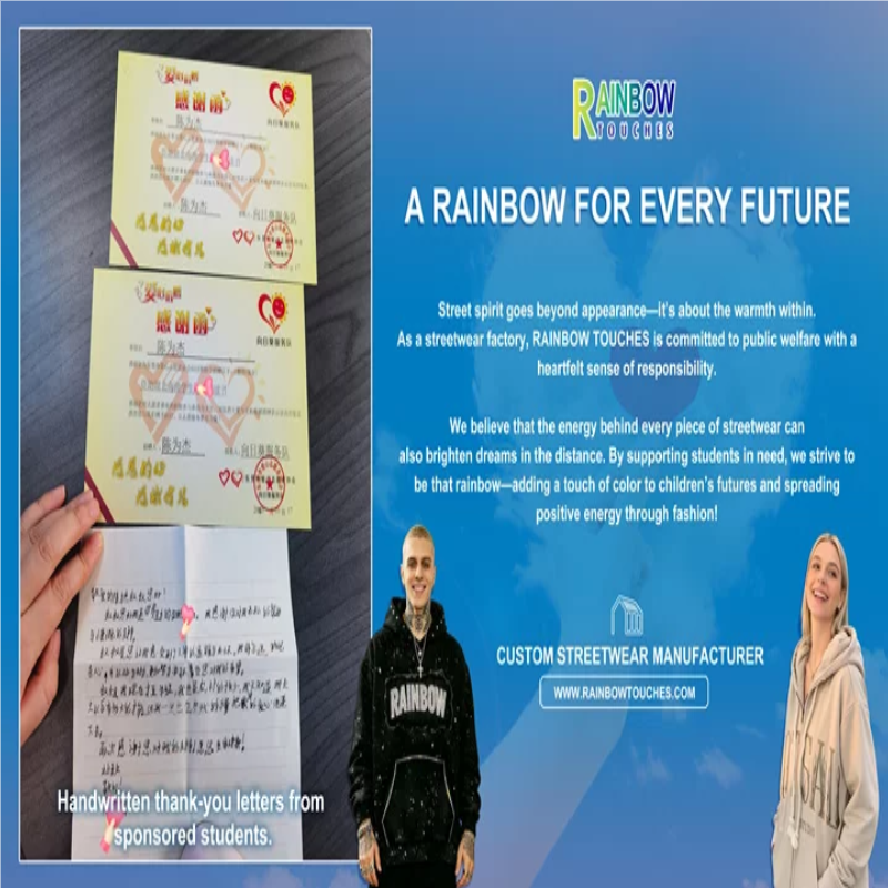 RAINBOW TOUCHES: Merging Streetwear with Heartfelt Charity