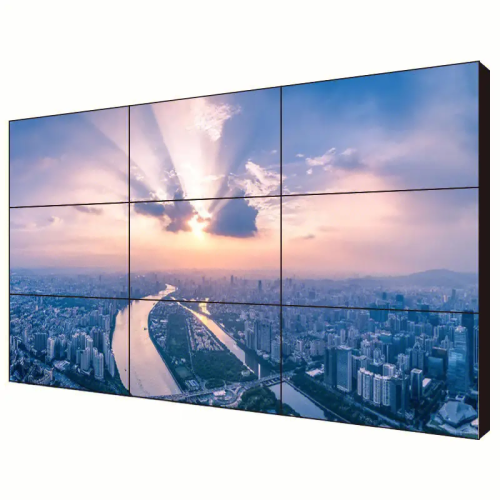 LCD Video Wall Panel Indoor 2x2 3x3 4x4 Ultra Narrow Bezel HD LCD Exhibition Hall  Splicing screen