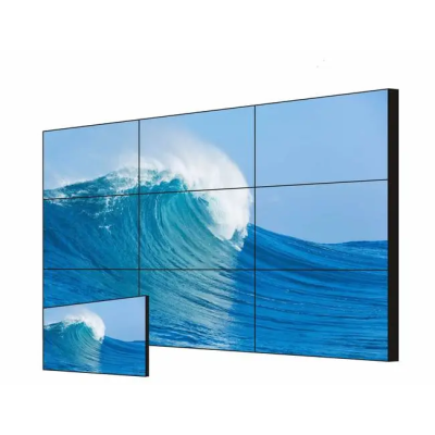 55 Inch Wall Mounted Digital Signage Video Player HD Display 3x3 Splicing Screens Digital Signage